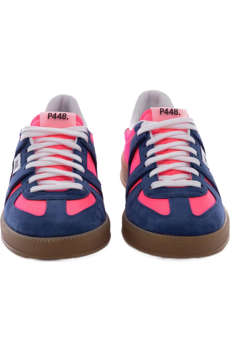 P448 Monza Sneaker, Alternate, color, Neon Pink