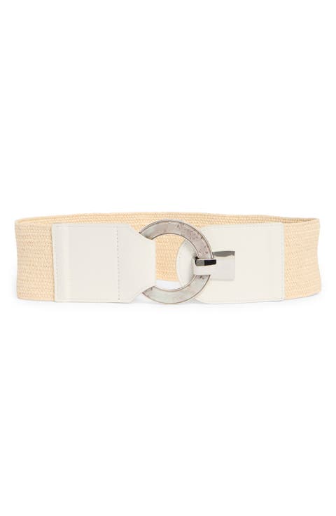 Resin Buckle Stretch Woven Belt