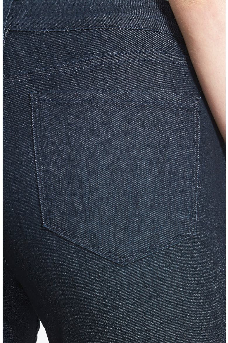 'Farrah' Stretch Flare Leg Jeans, Alternate, color, DARK ENZYME
