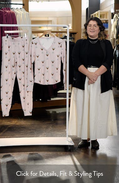 PJ Salvage Brushed Butter Jersey Pajamas (Women) | Nordstrom