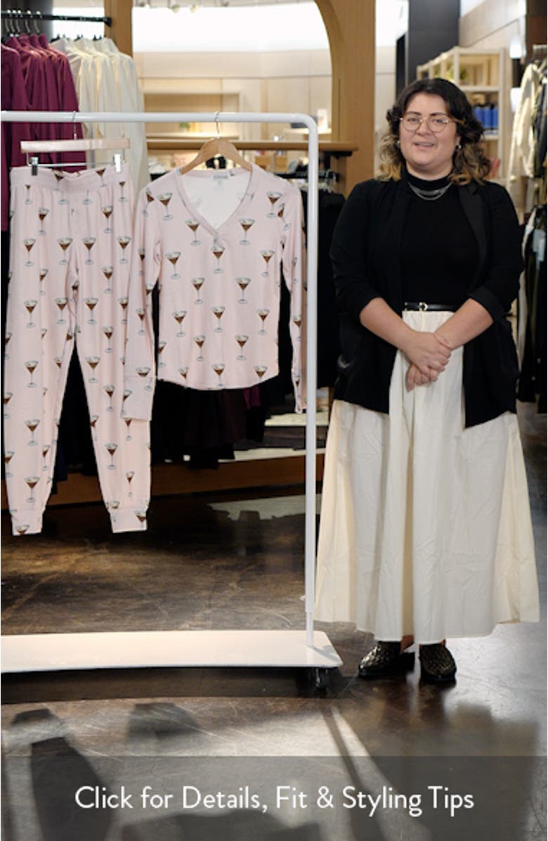 Brushed Butter Jersey Pajamas, sales video thumbnail