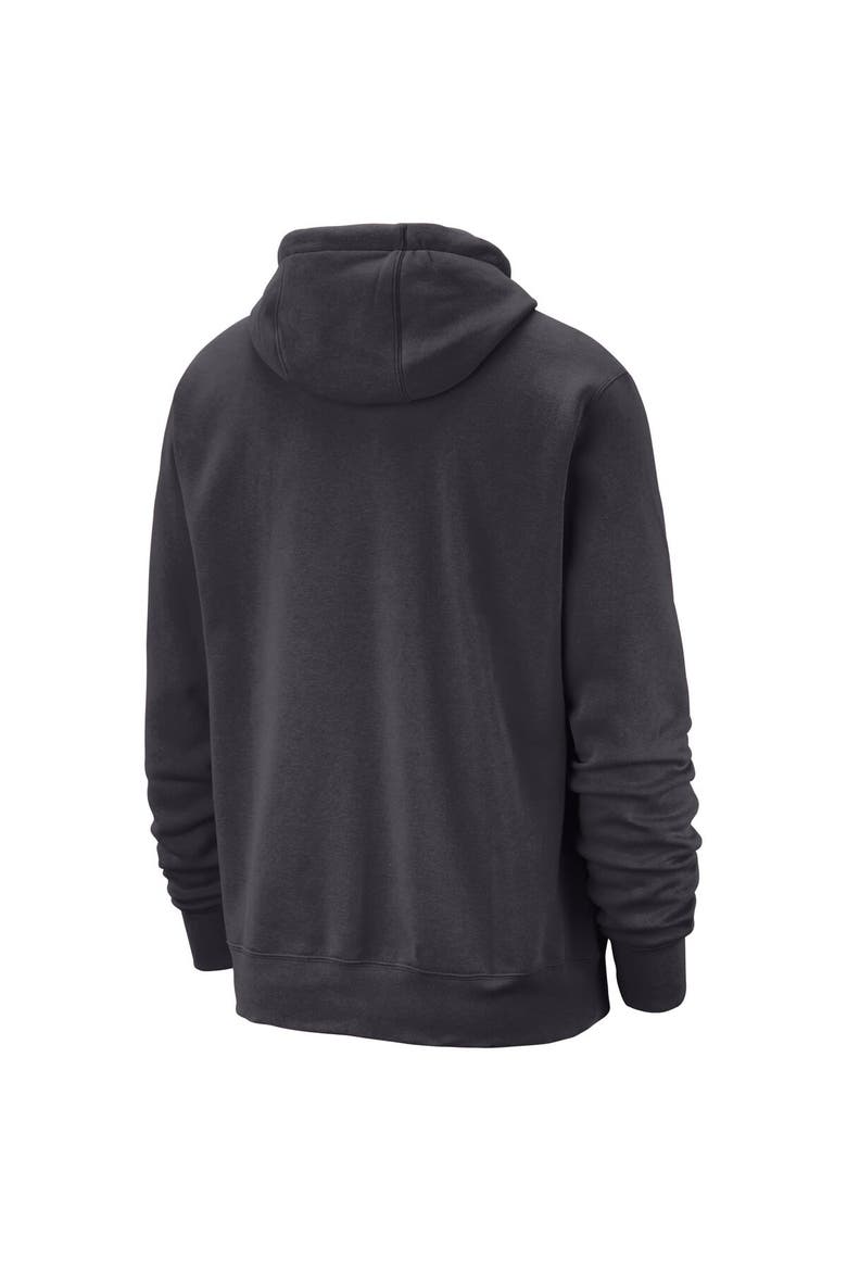 Men's Nike Charcoal Brooklyn Nets 2023/24 City Edition Essential Club Pullover Hoodie, Alternate, color, Charcoal