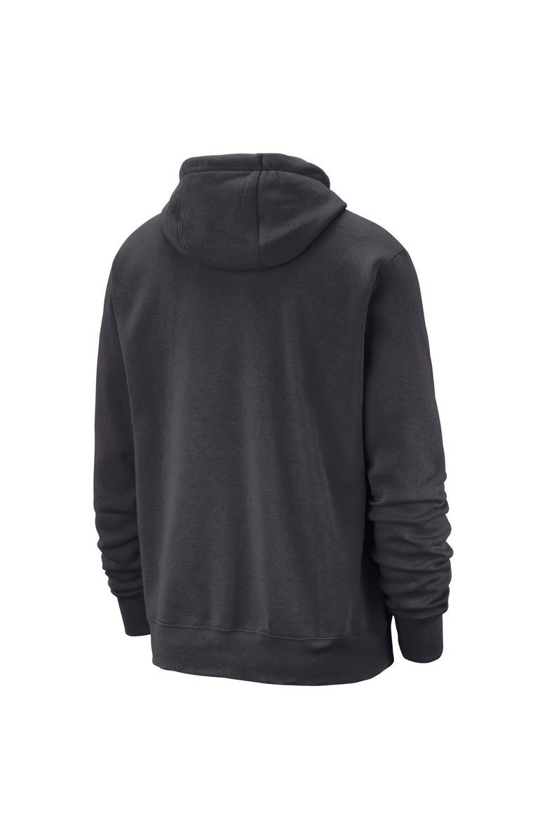 Nike Men's Nike Charcoal Brooklyn Nets 2023/24 City Edition Essential Club Pullover Hoodie, Alternate, color, 