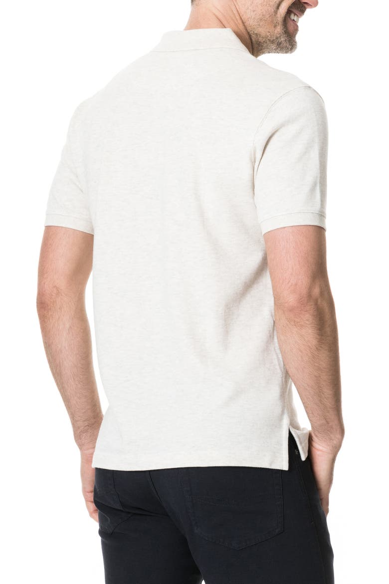 Gunn Piqué Sports Fit Cotton Polo, Alternate, color, PUMICE