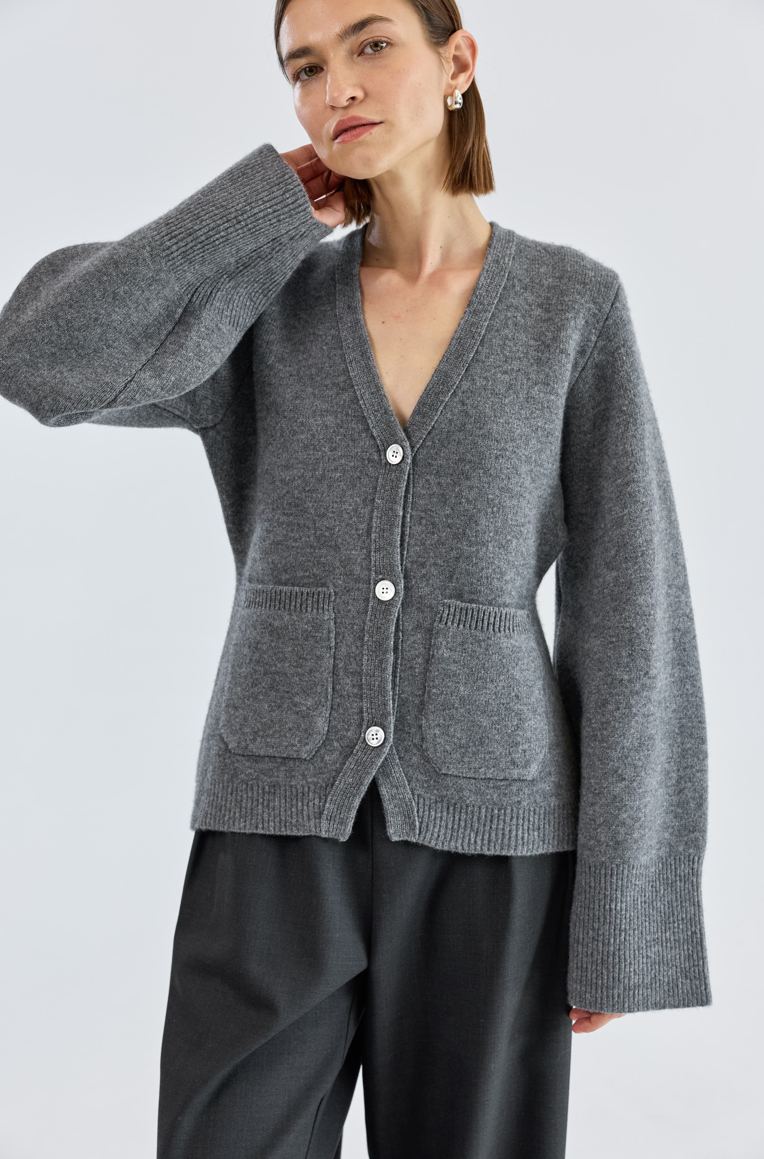 V Neck Cardigan - image 4