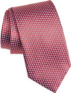 Brioni Geometric Jacquard Silk Tie