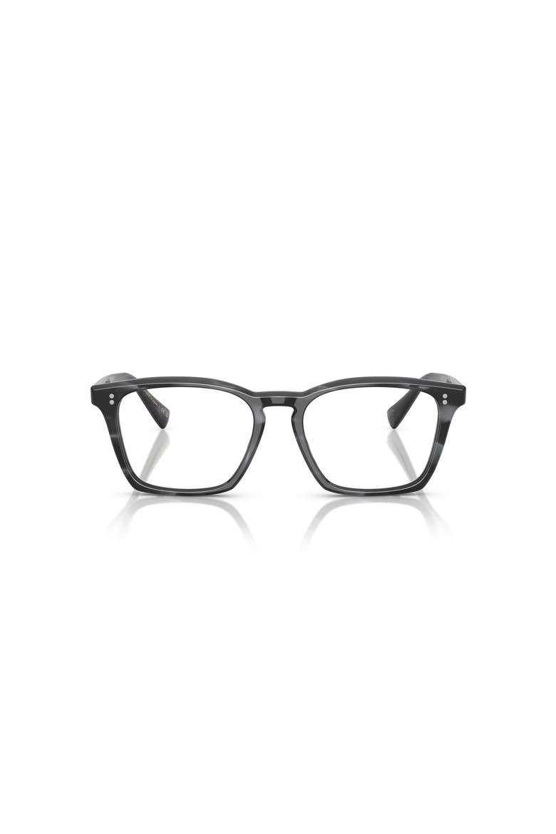 52mm Rectangle optical glasses, Alternate, color, Blue