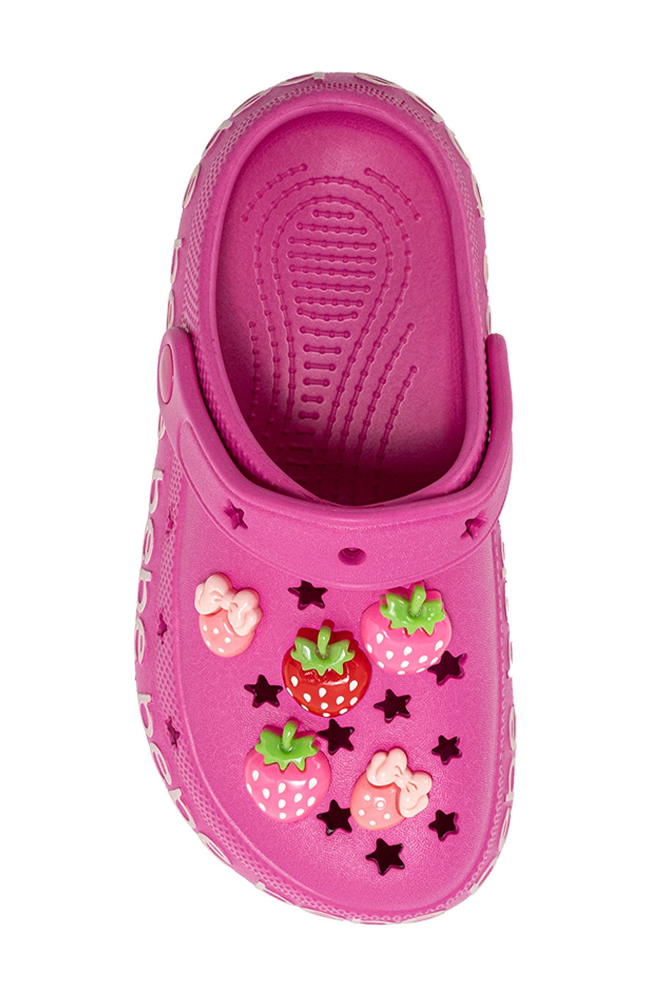 Kids' Cerise Clog, Alternate, color, FUCHSIA
