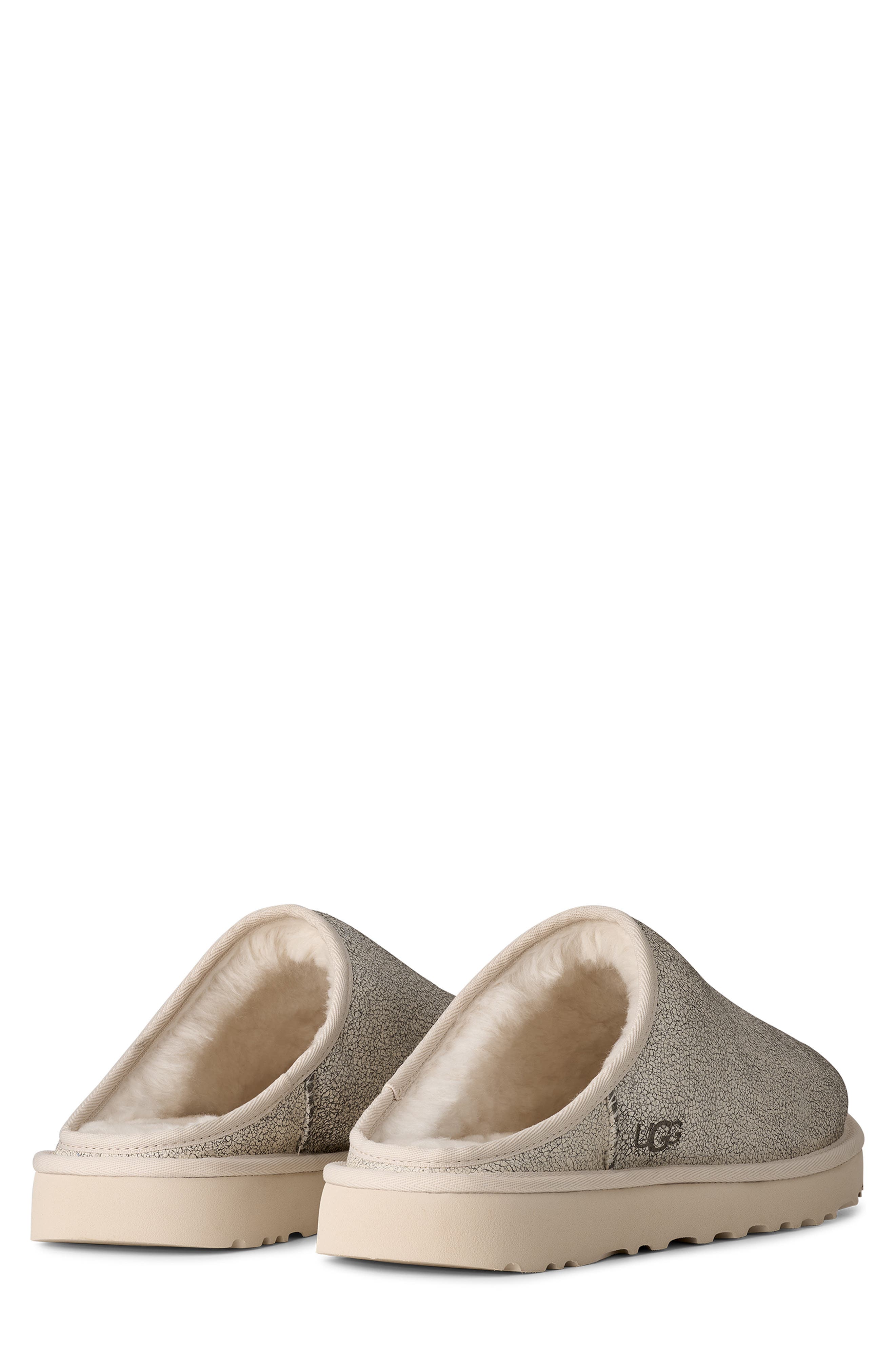 UGG<sup>®</sup> Classic Crackle Scuff Slipper, Alternate, color, Jasmine