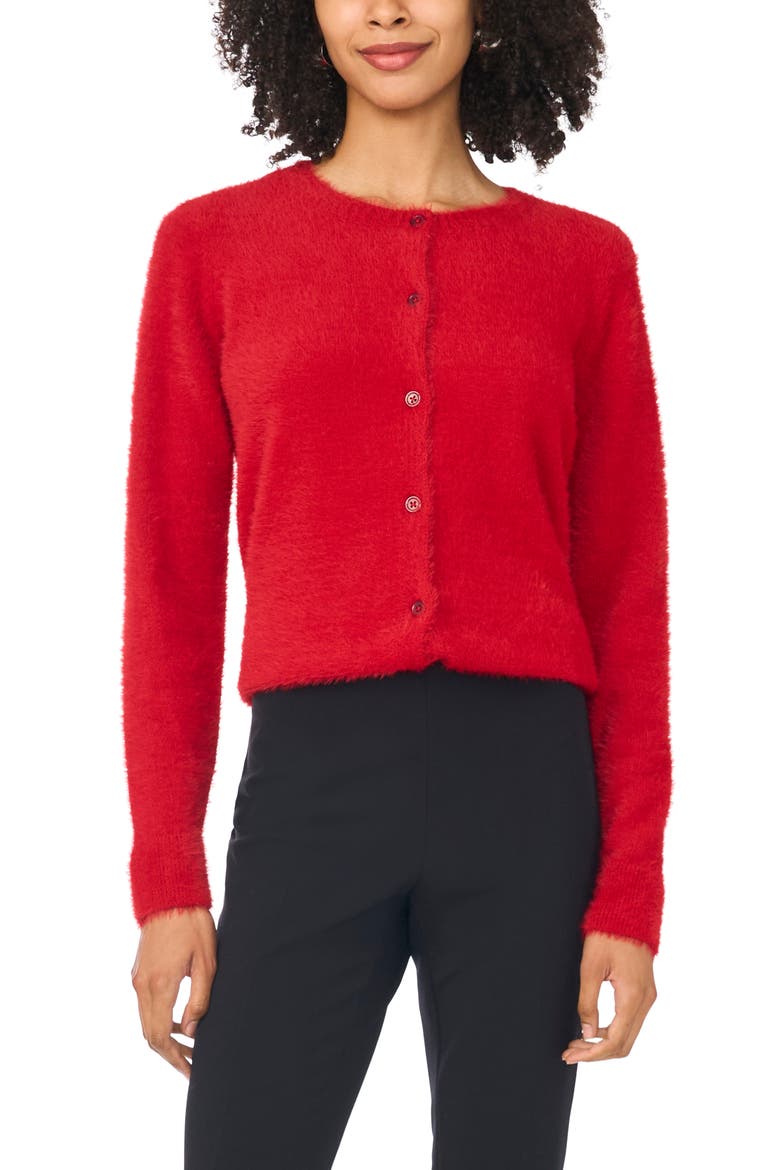Eyelash Cardigan, Main, color, EQUESTRIAN RED