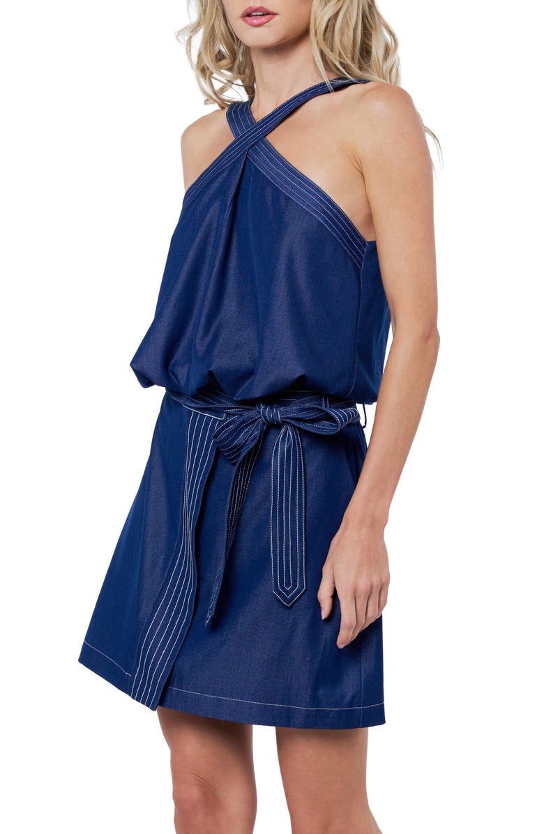 CIEBON Zenia Sleeveless Top, Alternate, color, Medium Blue