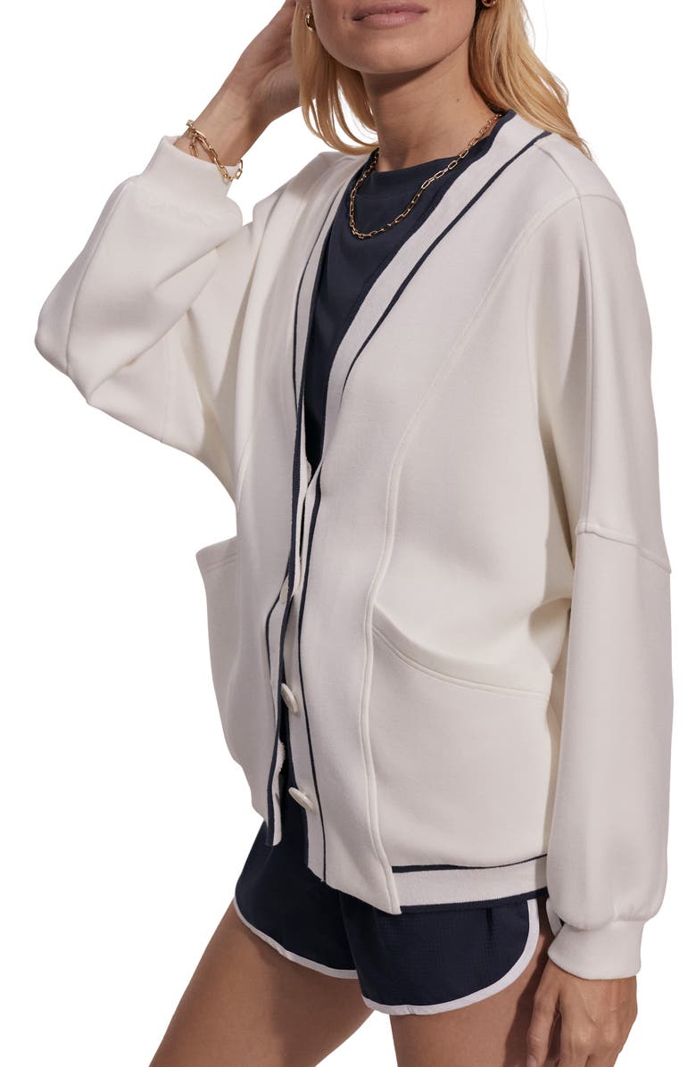 Varley Decker Off Court Sweatshirt Cardigan, Alternate, color,