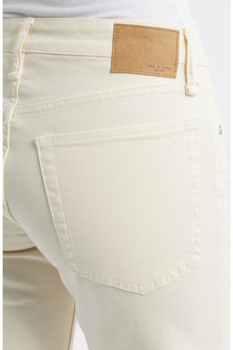 Harlow Low Rise Ankle Straight Leg Jeans, Alternate, color, ECRU