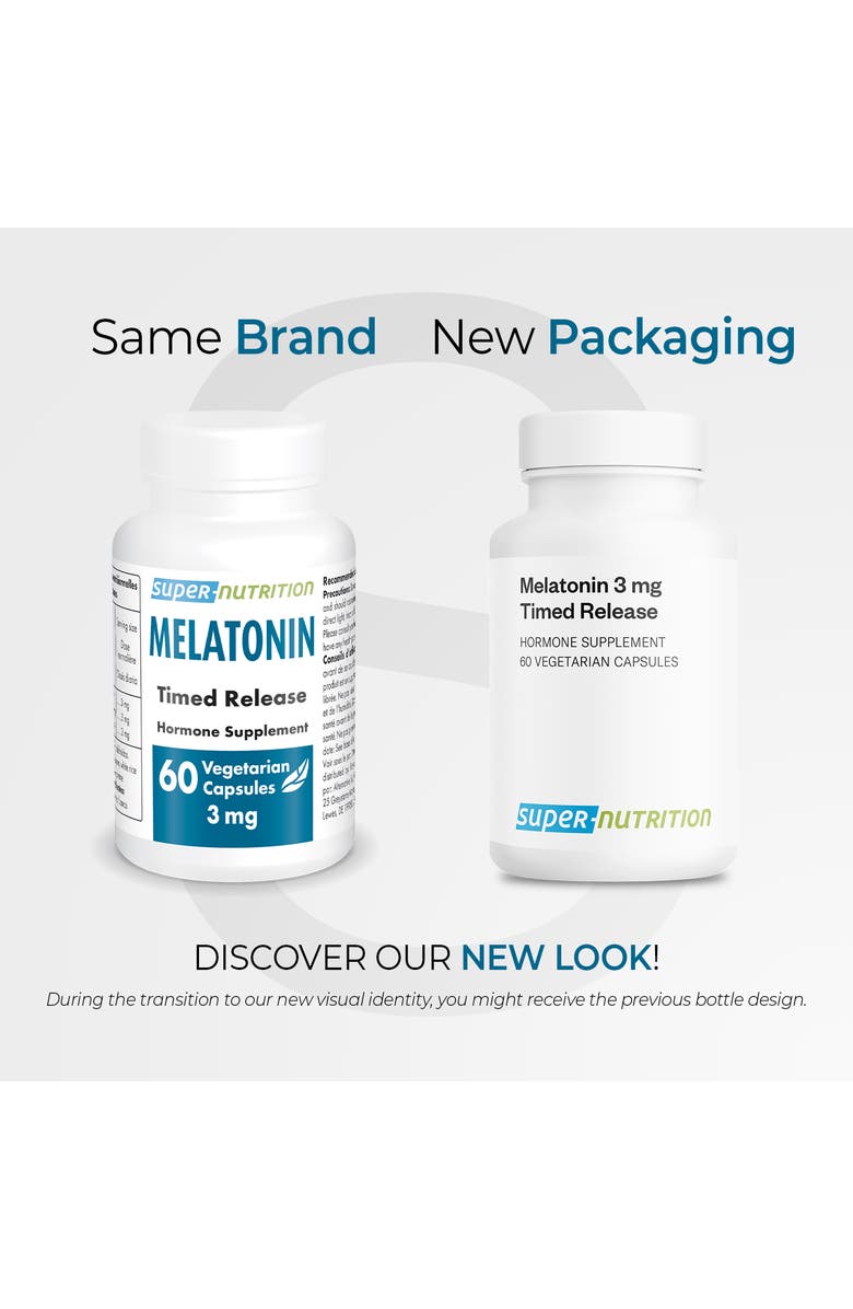 SuperSmart Melatonin 3mg, Alternate, color,