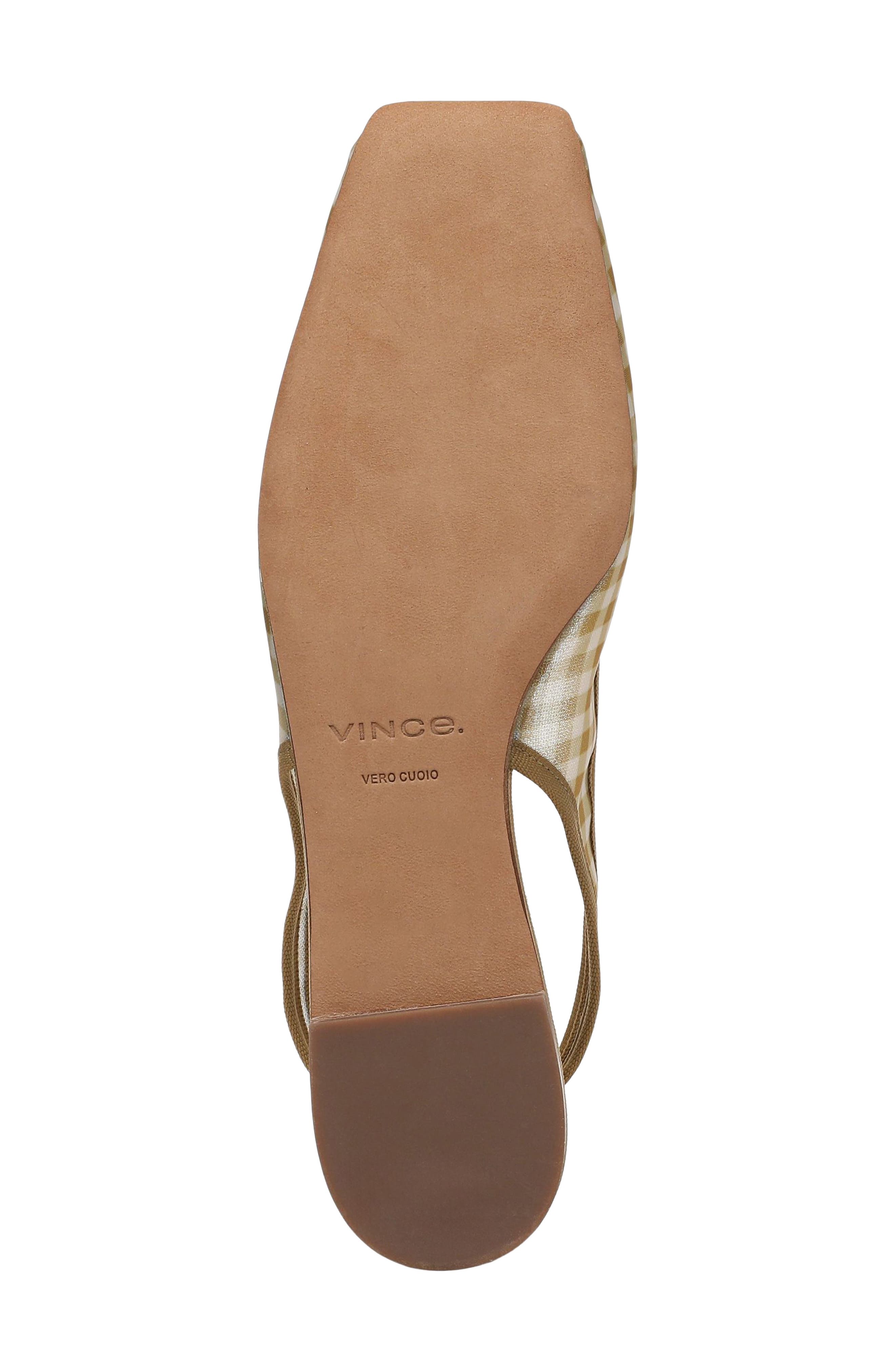 Daphne II Slingback Flat, Alternate, color, DESERT SAND