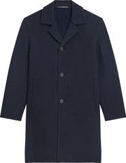 Theory Double Face Wool & Cashmere Topcoat
