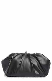 BCBG Pleated Frame Clutch