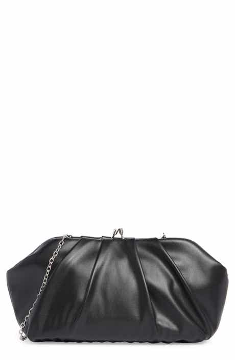 BCBG Pleated Frame Clutch