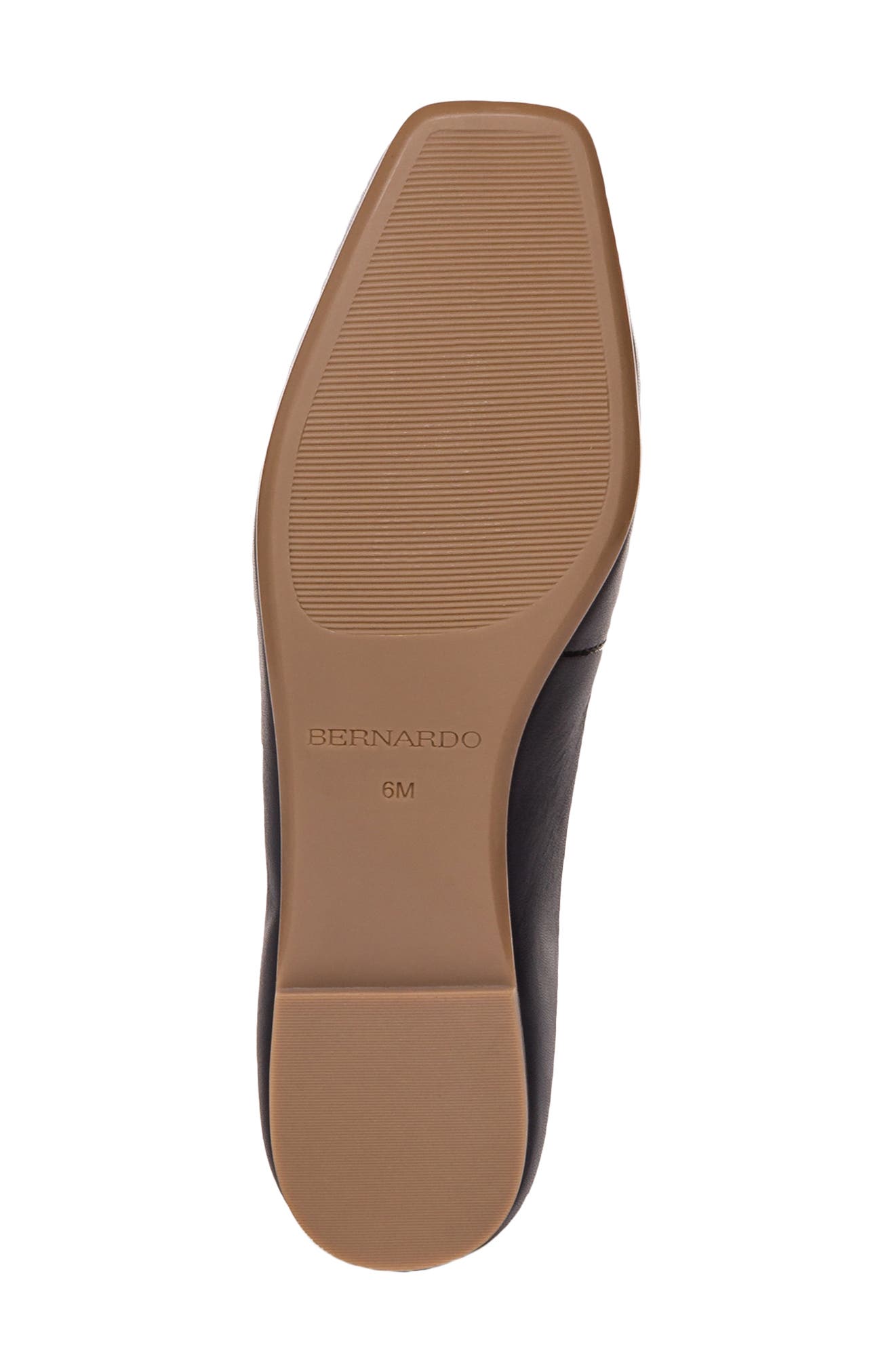 Bernardo Footwear Square Toe Ballet Flat, Alternate, color, 