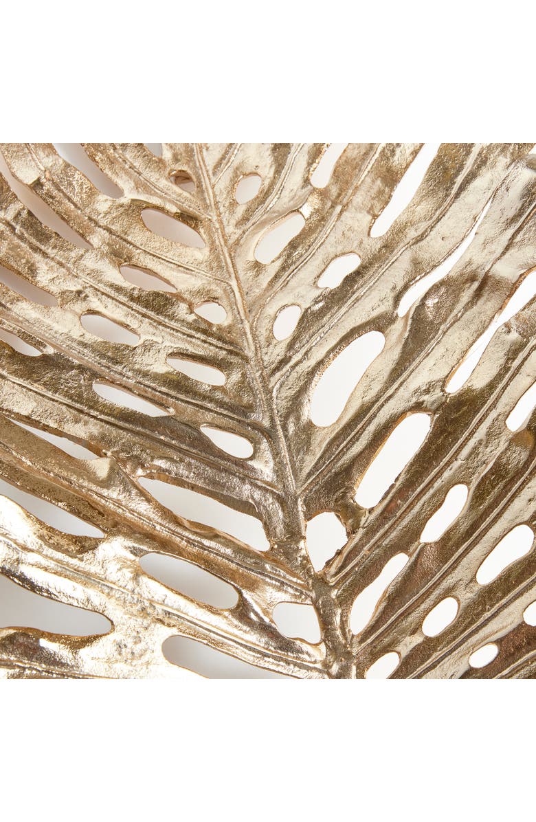 Napa Home & Garden Monstera Wall Art, Alternate, color, Gold