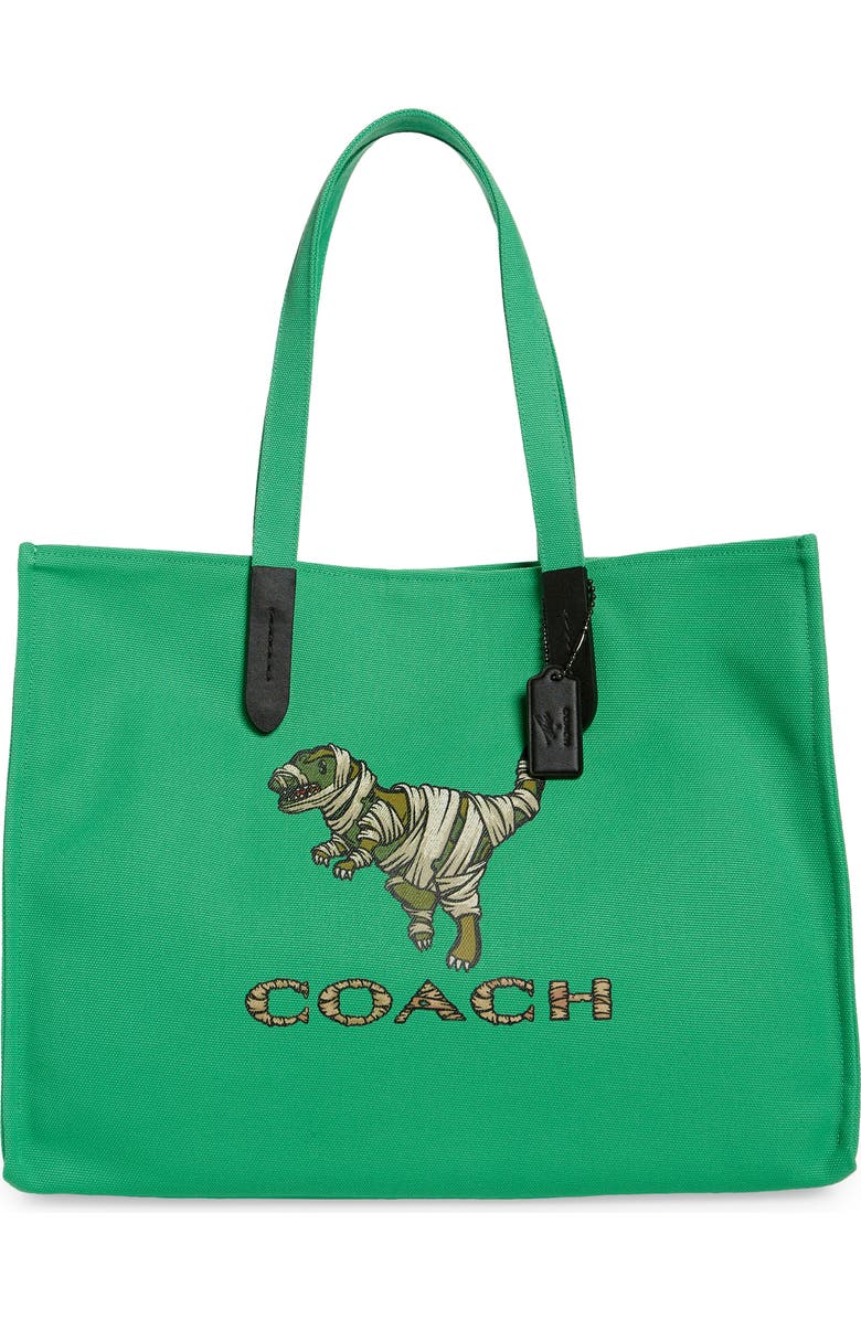 COACH x Michael B. Jordan Tote 42 Recycled Canvas Tote, Main, color,