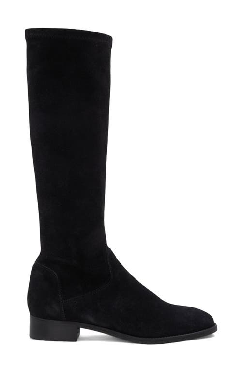 Aquatalia Sabrena Water Resistant Knee High Boot In Black