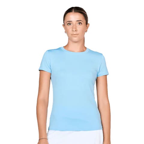 UV Colors Short Sleeve Womens Tennis Shirt