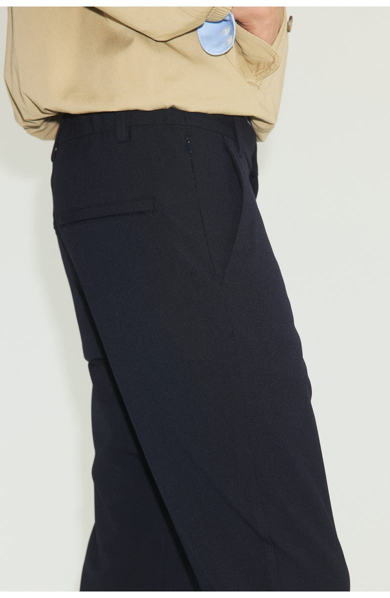 H&M Slim Fit Four-way Stretch Chinos, Alternate, color, Navy Blue