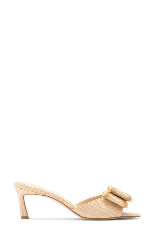 Abound Janice Raffia Bow Sandal In Beige Sand Raffia