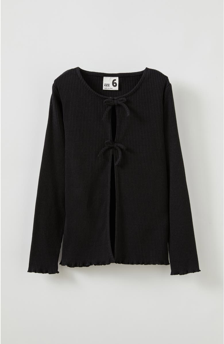 Cotton On Kids Kid's Lily Bow Cardigan, Main, color, 