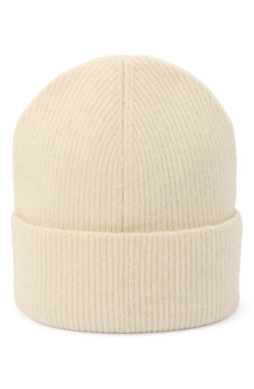 Allsaints Underground Rib Beanie In Yellow