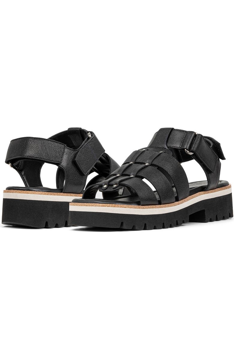 Donald Pliner Pryme Lug Sole Fisherman Sandal, Alternate, color,