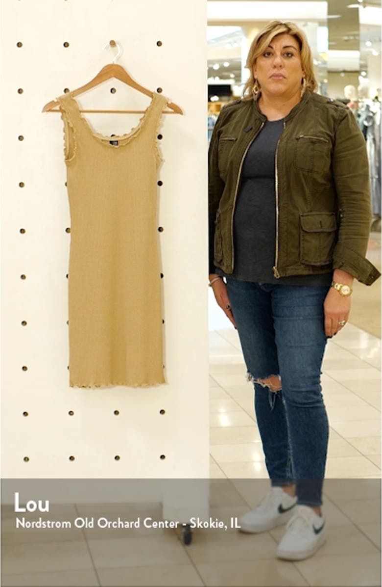 Polly Rib Tank Dress, sales video thumbnail