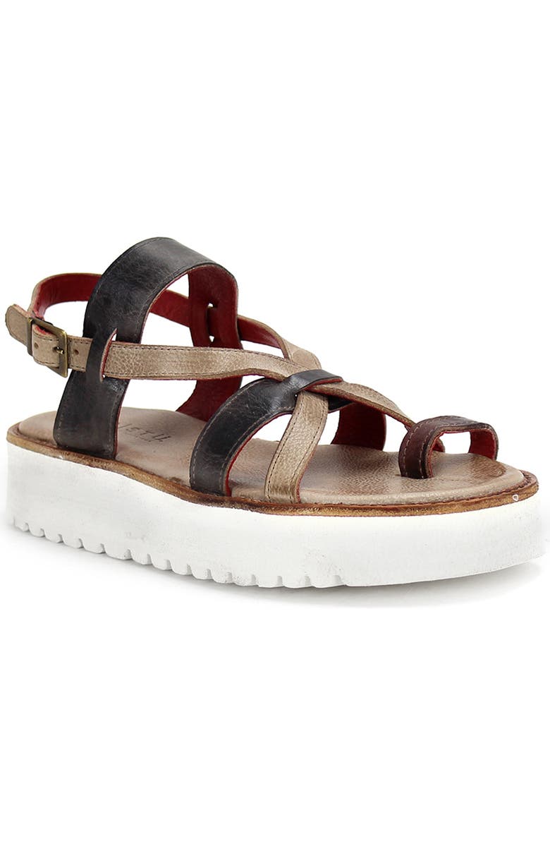 Bed Stu Crawler Platform Sandal, Main, color, Starry Night Rustic