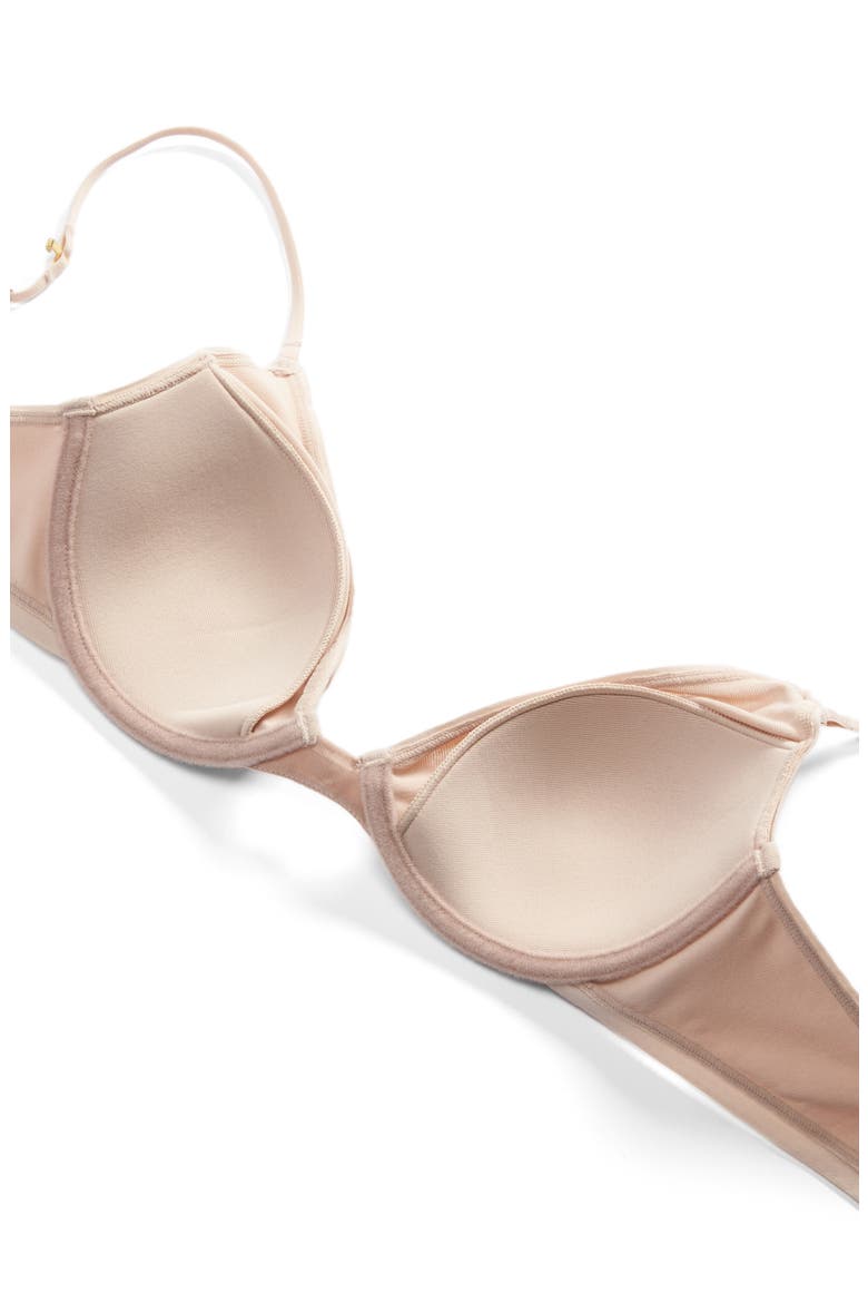 Understated Underwire Contour Bra, Alternate, color, LIGHT MOCHA