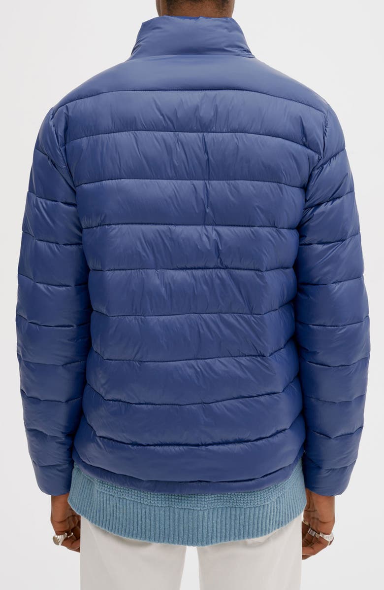 Noize Water Resistant Quilted Puffer Jacket, Alternate, color, Navy