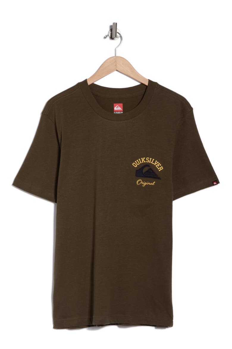 Crewneck Graphic T-Shirt, Alternate, color, GRAPE LEAF