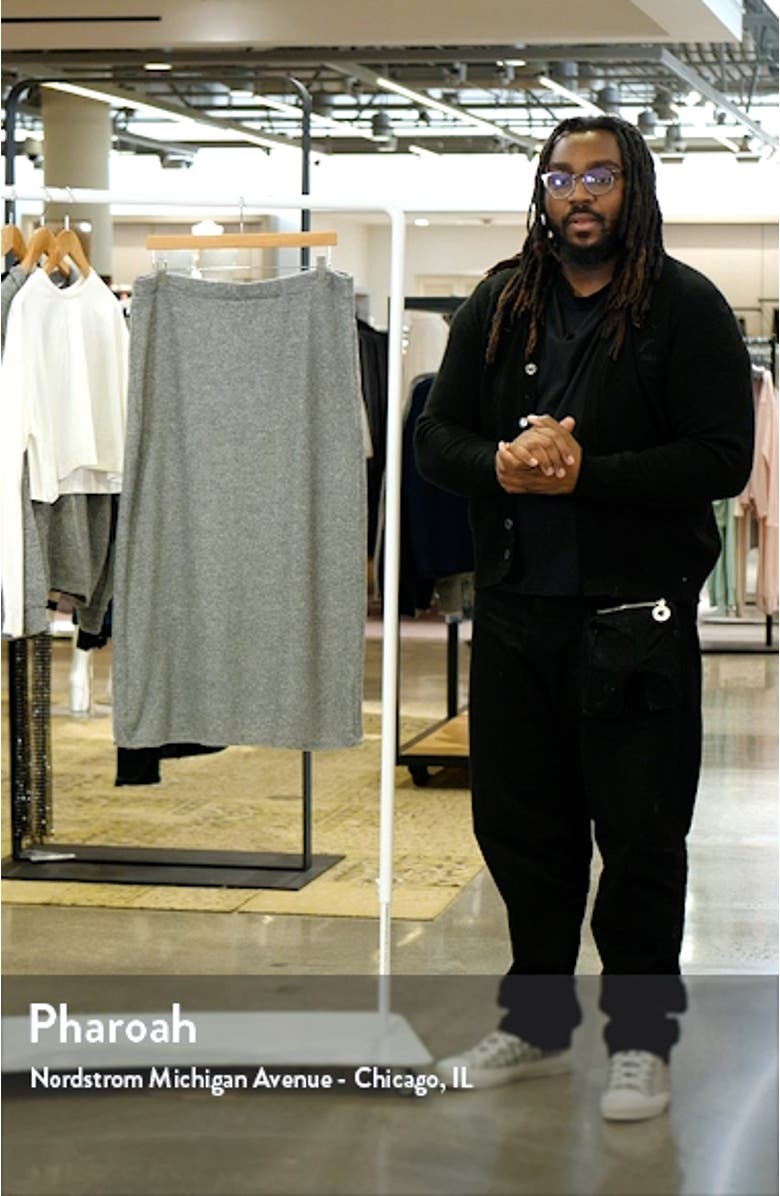 Blis Knit Midi Skirt, sales video thumbnail