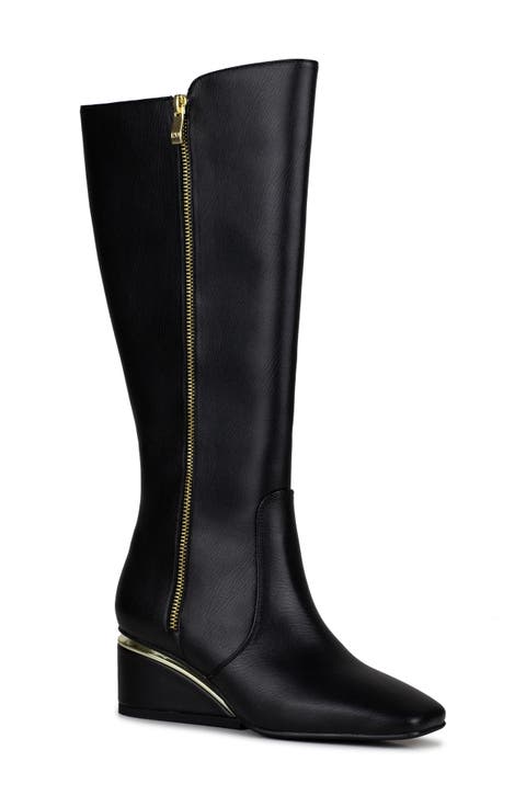Morgan Tall Wedge Boot (Women)