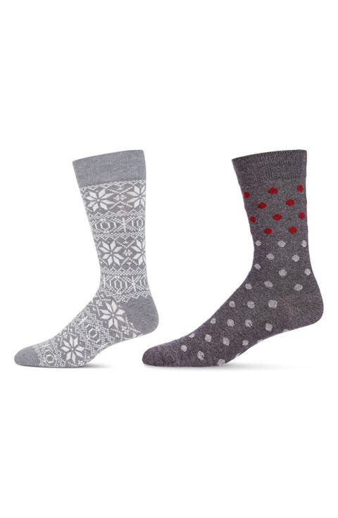 Assorted 2-Pack Crew Socks