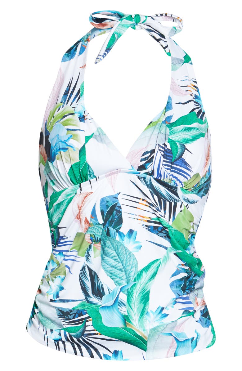 La Blanca In the Moment Tankini Top, Alternate, color,