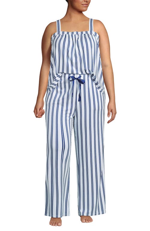 Lands' End Cooling 2 Piece Pajama Set