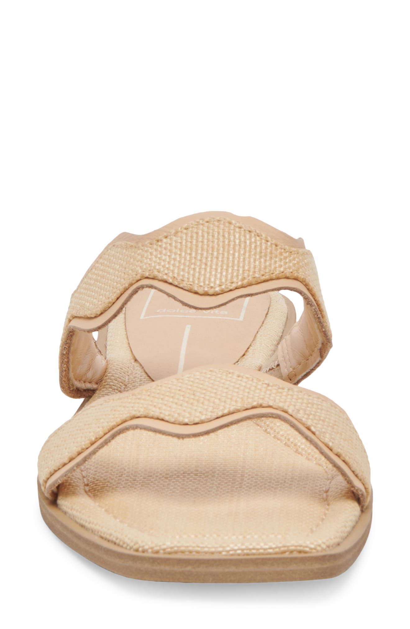 Ilva Low Slide Sandal, Alternate, color, LIGHT NATURAL RAFFIA