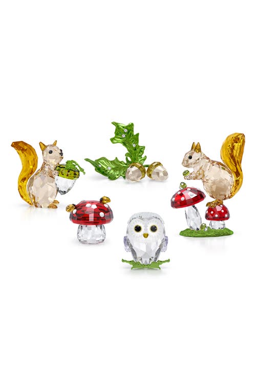 Swarovski Idyllia Acorns Crystal Figurine In Multicolored