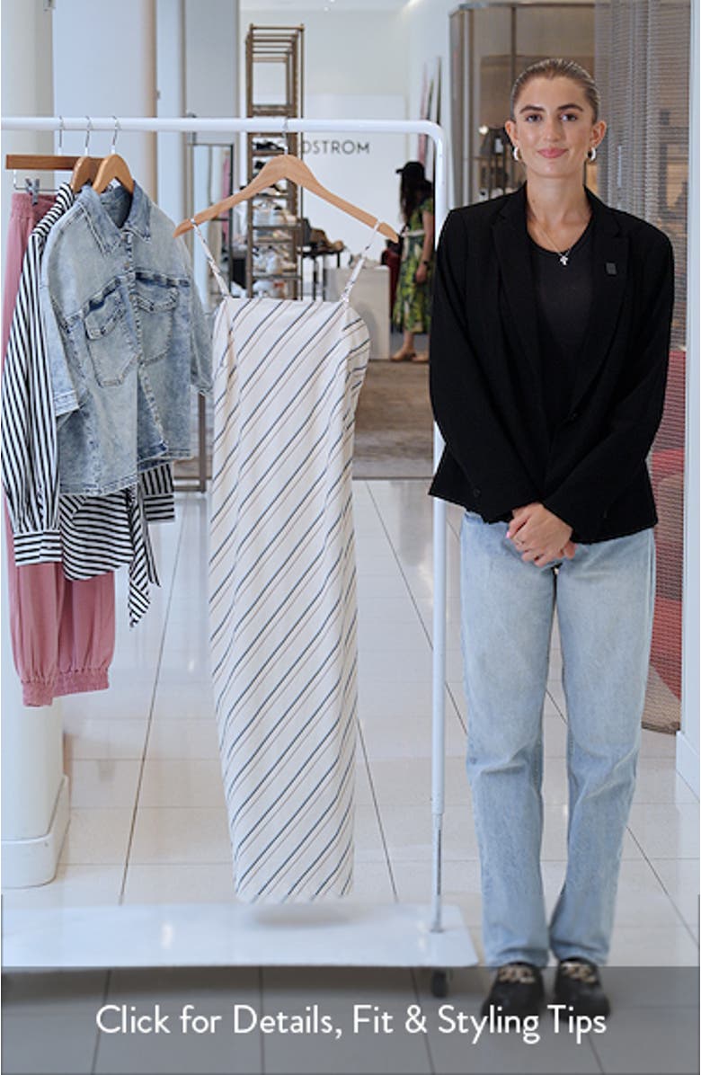 Bias Cut Cover-Up Midi Dress, sales video thumbnail