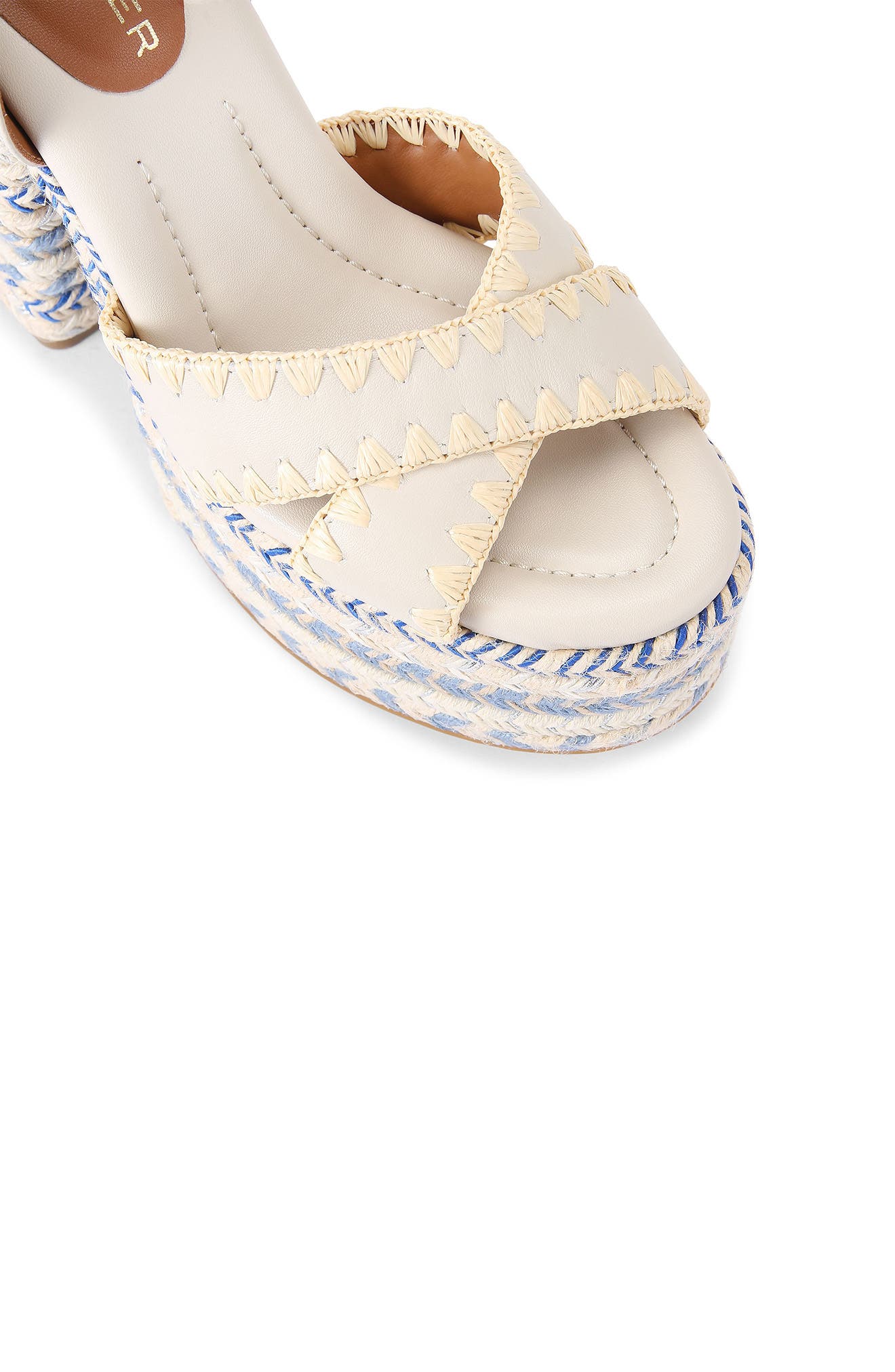 Kurt Geiger London Chelsea Scarf Platform Sandal, Alternate, color, 