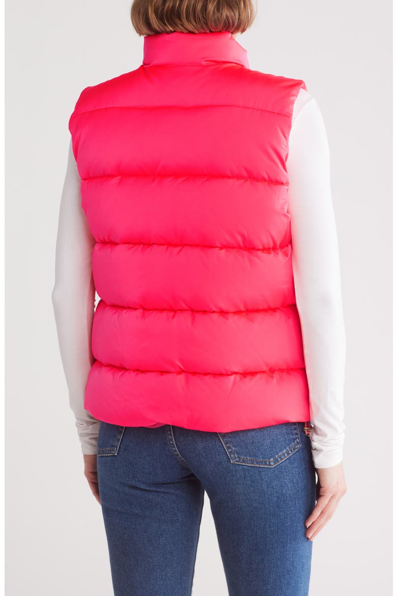 Rae Puffer Vest, Alternate, color, NEON CORAL
