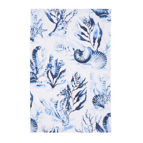 Midnight Lagoon Dishtowel