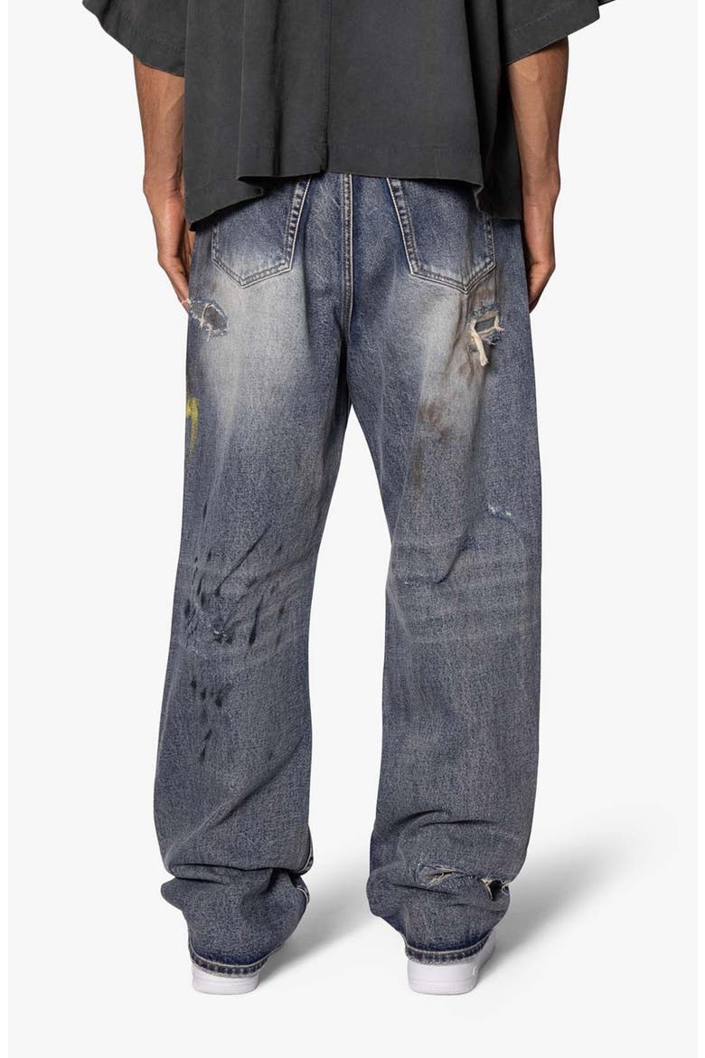 Ultra Baggy Ripped Jeans, Alternate, color, LIGHT BLUE
