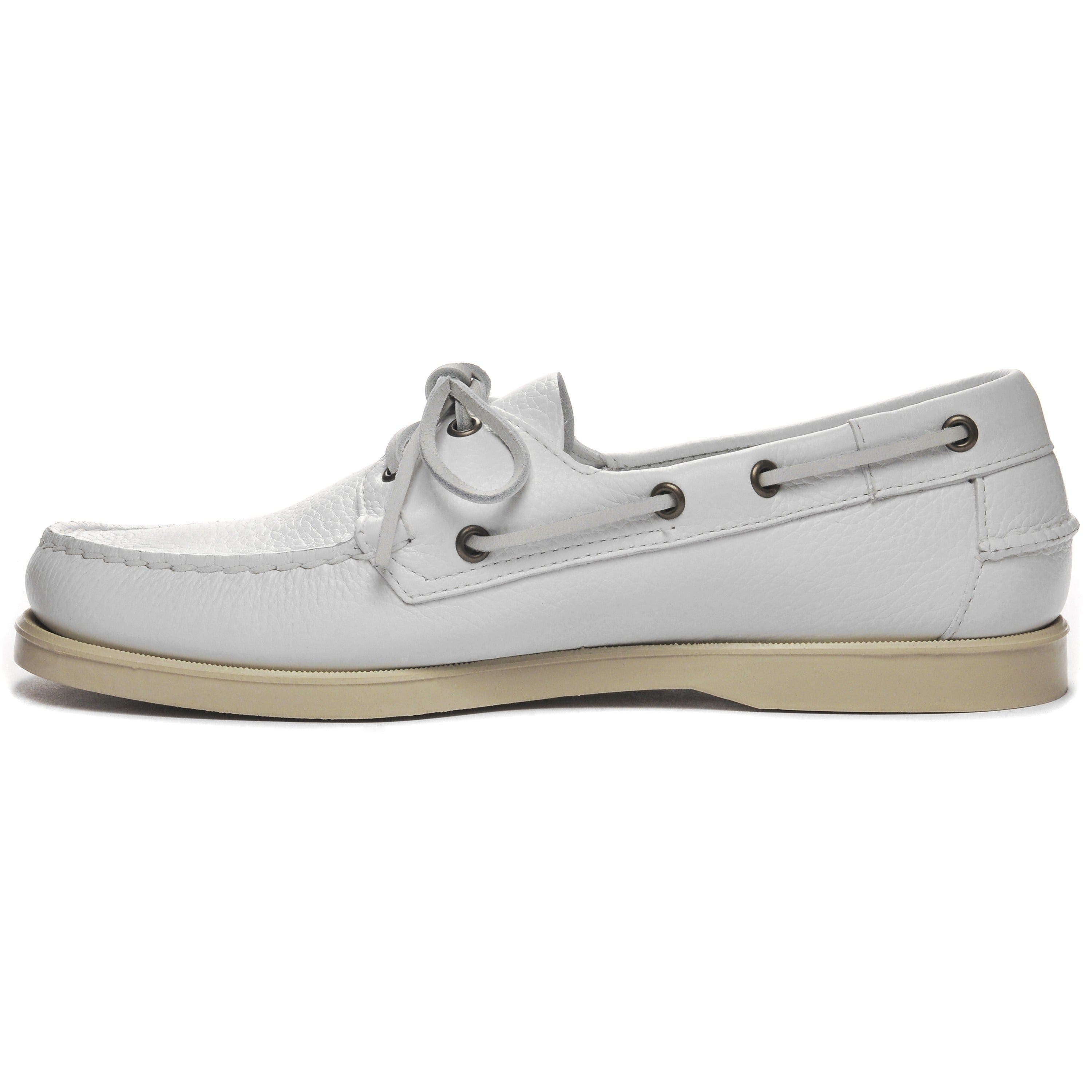 Sebago Portland Martellato Boat Shoes, Alternate, color, White